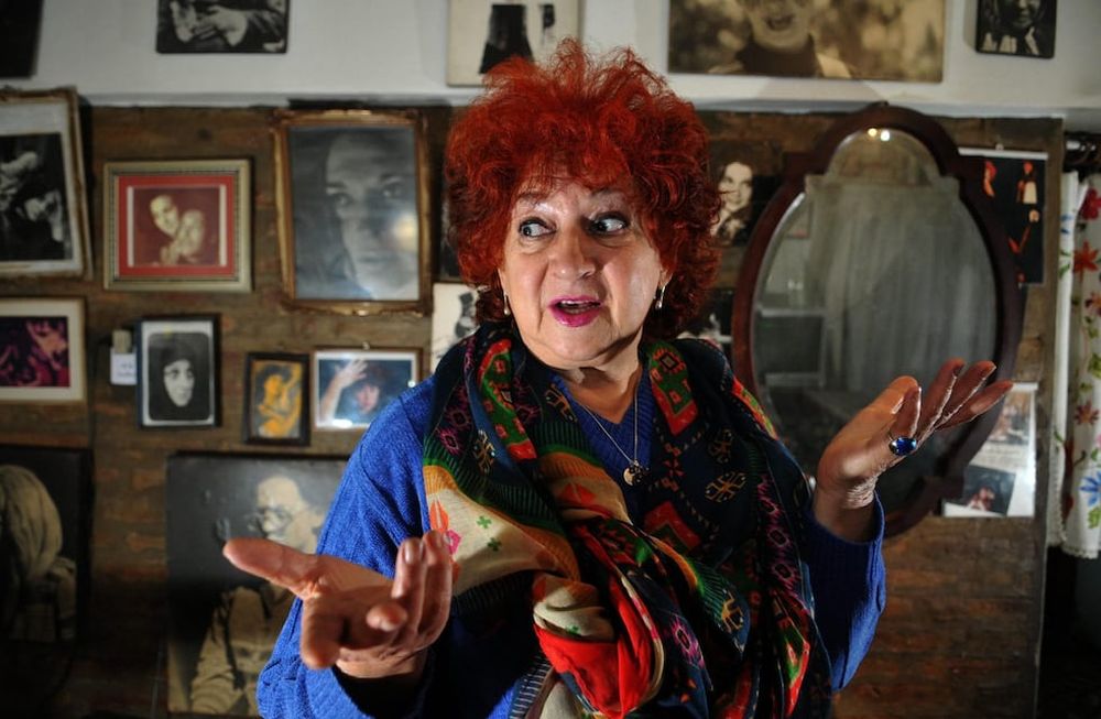 Gladys Ravalle: “me quedaron algunas maripositas después del acto”