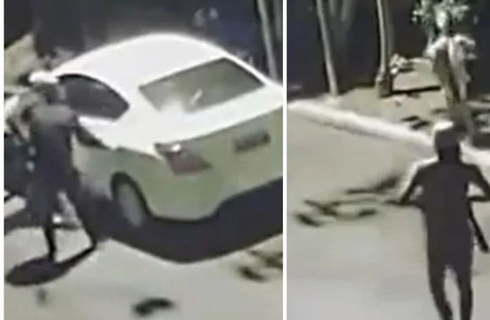 Una pareja que tenía relaciones sexuales en un auto fue sorprendida por tres delincuentes.