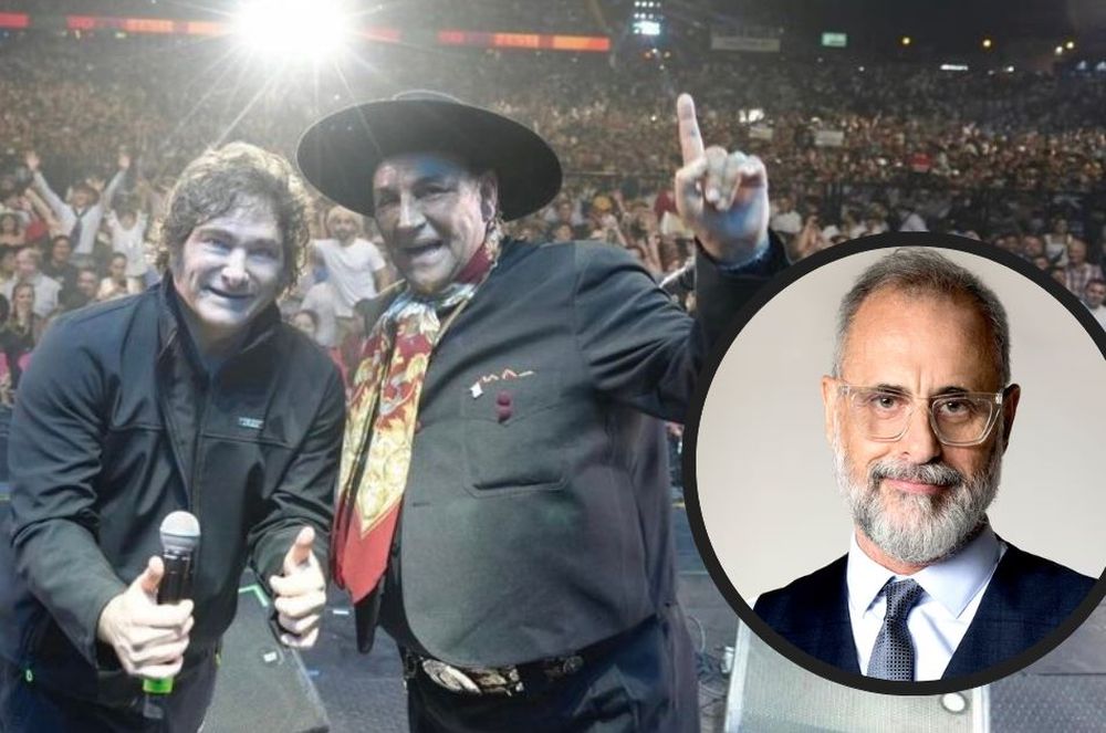 El Chaqueño Palavecino le respondió a Jorge Rial, tras las críticas por subir a Javier MIlei al escenario.