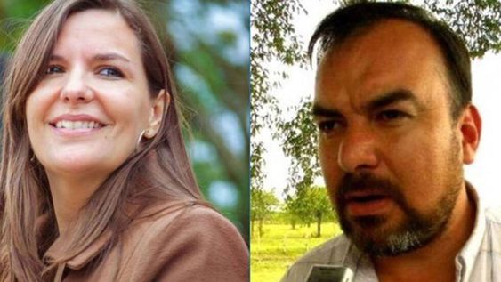 Angelina Soledad Lesieux y Jorge Luis Corona son matrimonio y fueron intendentes de Perugorría entre 2005 y 2017.