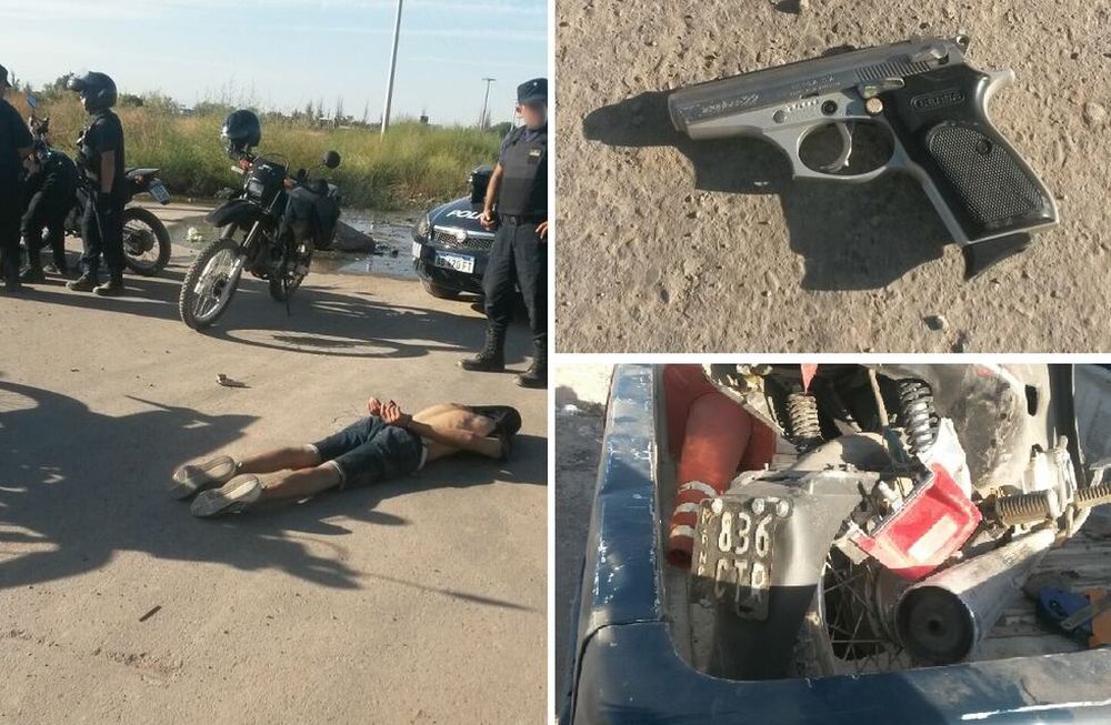 Cayó en la “Triple frontera” después de asaltar el centro comunitario del barrio La Gloria