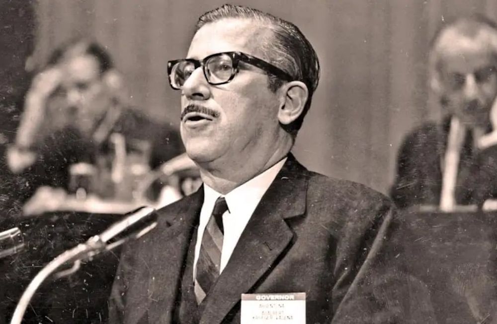 Adalbert Krieger Vasena renunció en 1969 y se retiró a la actividad privada, cuando su plan se ejecutaba con todo éxito. / Foto: Gentileza