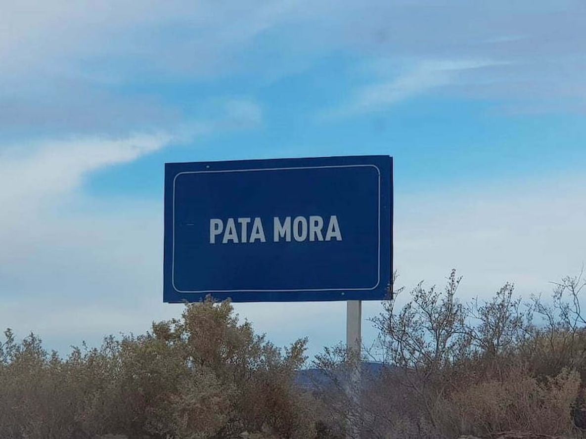 Pata Mora. Foto: Prensa Municipalidad de Malargüe