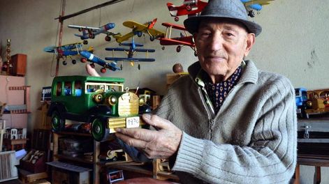Los Andes | Artesano juguetero en San Martín: don Armando, cultor de un oficio que se extingue