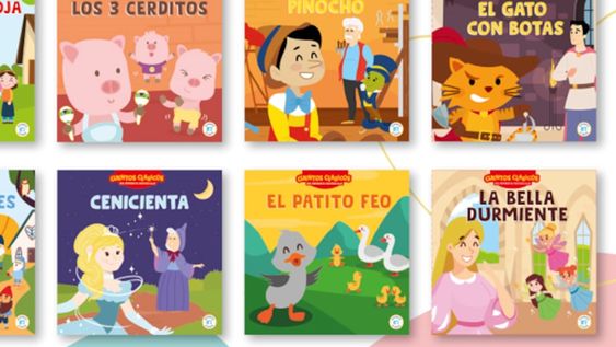 Conseguí los más lindos cuentos y rompecabezas, dos clásicos para el arbolito