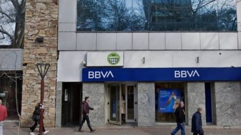 Sucursal del banco de orígen español BBVA en Mendoza. Imagen ilustrativa. Foto: Gentileza