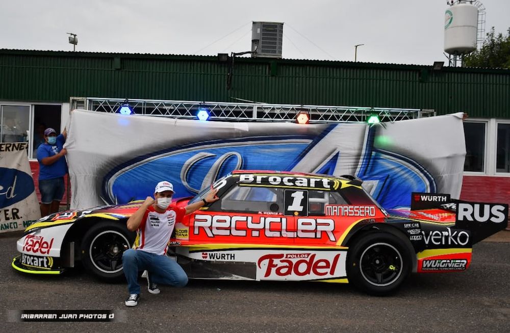 Mariano Werner presentó el Ford campeón