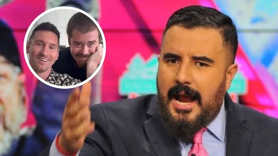 La reacción de Álvaro Morales sobre el video de Messi y Migue Granados