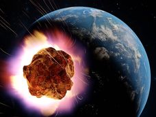 Asteroide (Imagen ilustrativa)