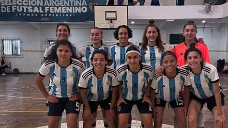 Selección de Futsal femenina de personas sordas.