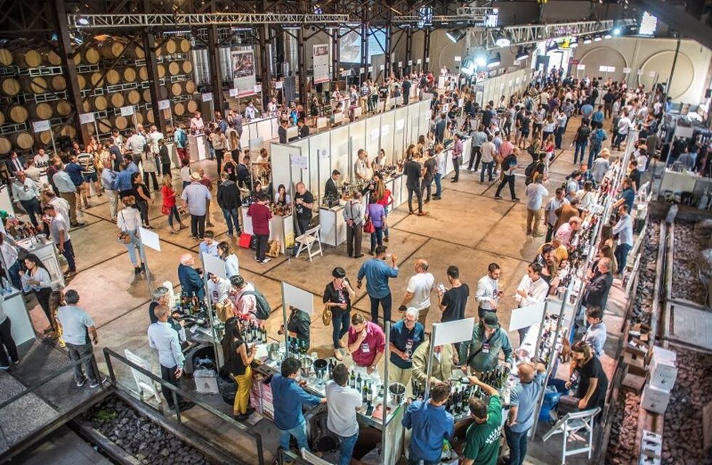 La primera edición de la Expo Vinos & Negocios en Mendoza, durante el año pasado. -Gentileza