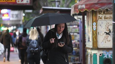 Se espera un miércoles fresco y lluvioso en Mendoza. Foto: José Gutierrez / Los Andes