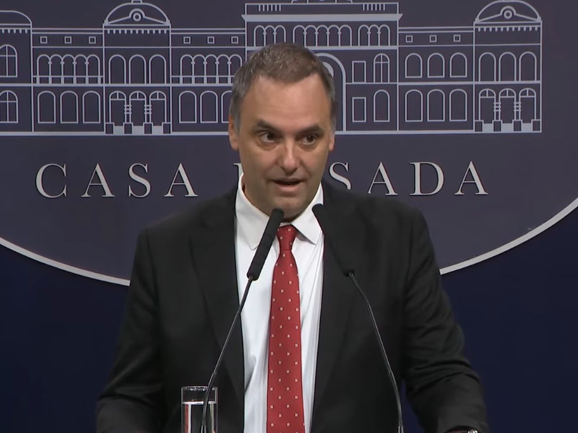 Manuel Adorni, jefe de Gabinete