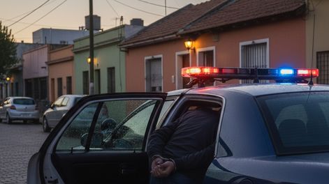 Tiene prohibición de acercamiento, entró a la casa de su expareja e intentó agredirla