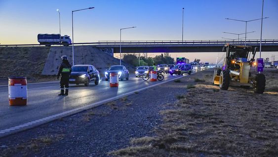 guaymallen pone en marcha un amplio operativo por el inicio de la obra del acceso este