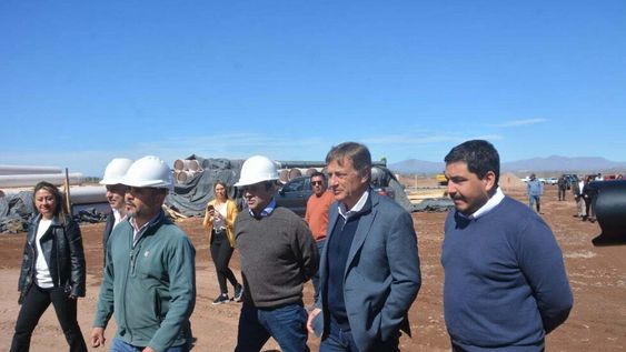 Avanza el nuevo sistema cloacal para Malargüe