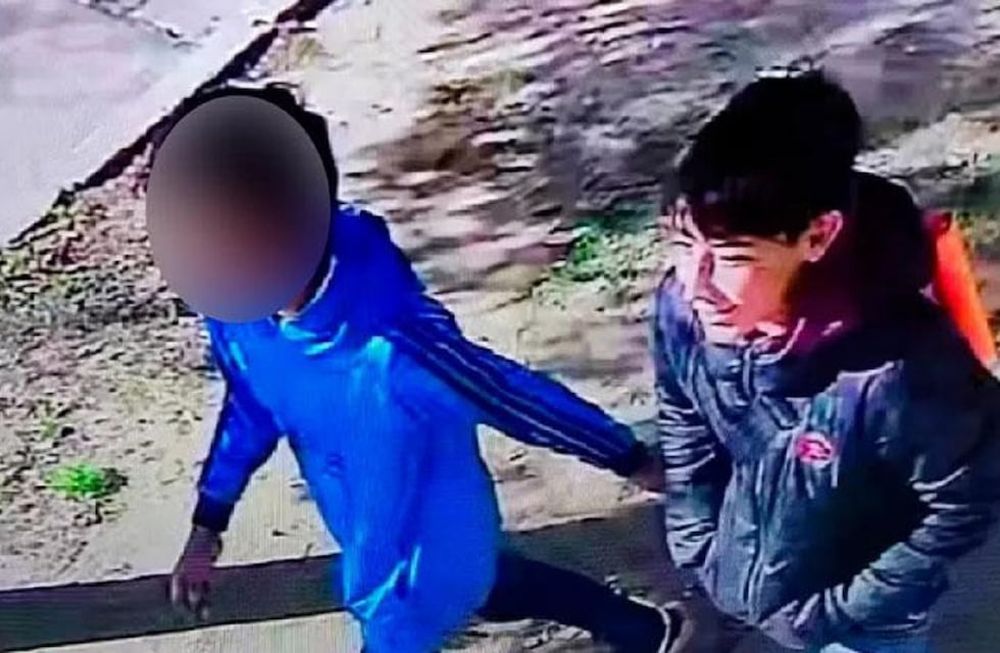 La última foto de Joaquín Sperani junto a su amigo, quien confesó el crimen (Gentileza / TN)