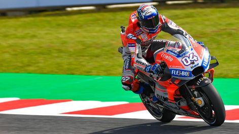MotoGP: Dovizioso y Ducati dominaron el viernes en San Marino