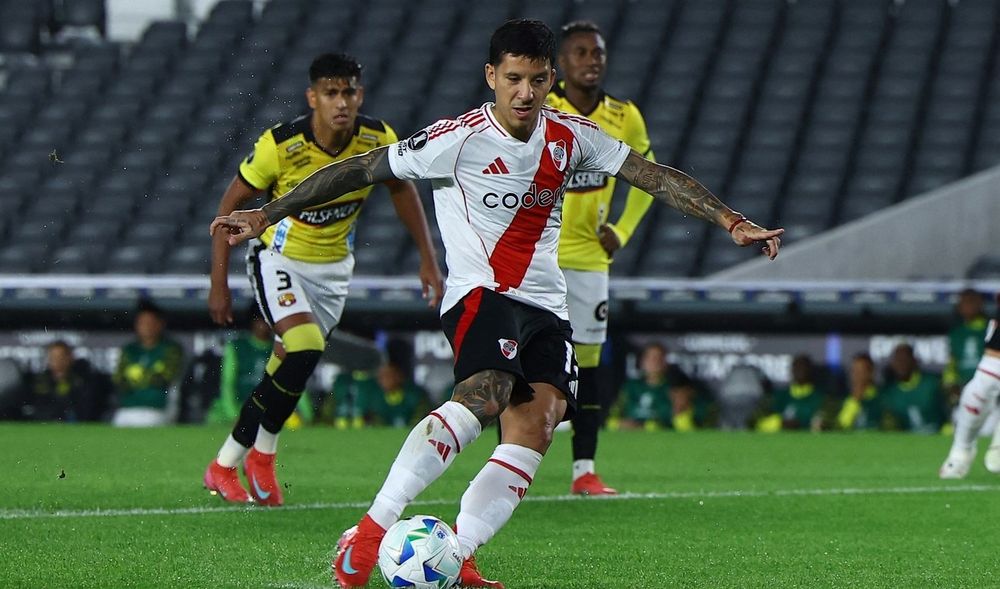 River juega con Barcelona Ecuador por la Copa Libertadores.&nbsp;