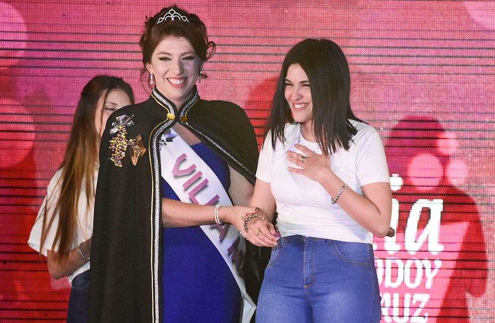 A principios de mes, en la Vendimia de mi tierra criolla, Micaela Míguez fue coronada reina de Villa Marini, de Godoy Cruz.Foto: Mariana Villa/ Los Andes