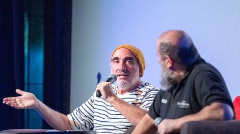 Maipú: Miguel Rep, el reconocido humorista gráfico estuvo en el Imperial