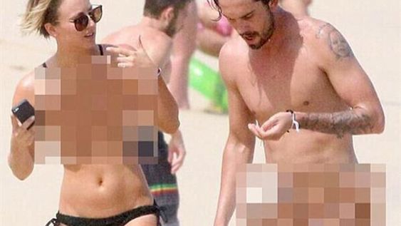 Kaley Cuoco muerta de risa por el robo de sus fotos íntimas