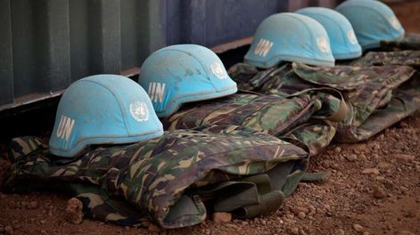 Los Andes | Cascos azules gaboneses, fuerzas de mantenimiento de la paz. Gentileza / Tribuna Feminista