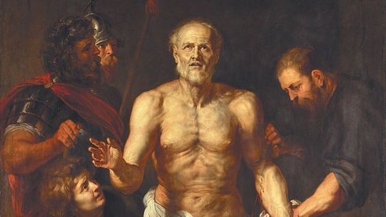 La muerte de Séneca por Peter Paul Rubens La muerte de Séneca por Peter Paul Rubens