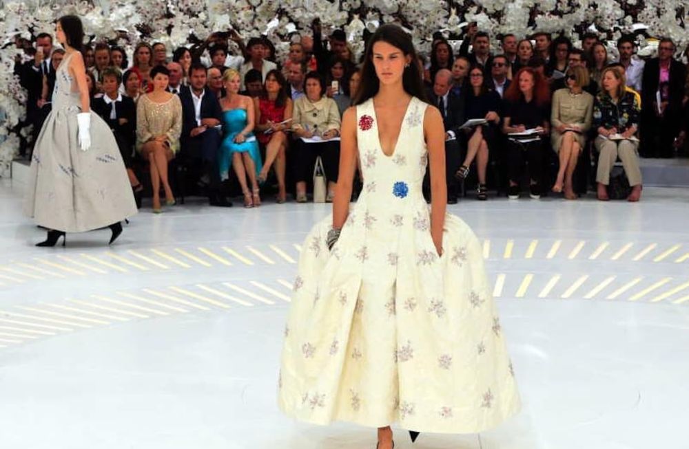 Celebrities en el desfile de alta costura de Dior