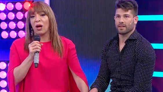 El novio de Lizy Tagliani dio negativo de COVID-19 y le envió un mensaje cargado de amor a la conductora