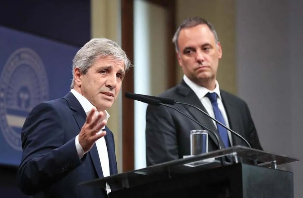 En la Casa Rosada, el ministro de Economía, Luis Caputo, había destacado que 