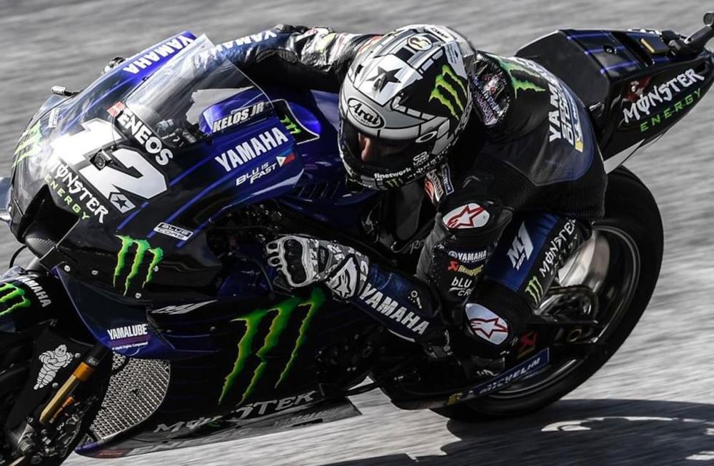 MotoGP: Viñales fue el más veloz del viernes en Aragón