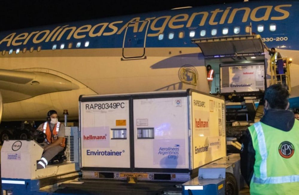 El vuelo AR1061 de Aerolíneas Argentinas, operado por un Airbus 330-200 matrícula LV-FVH, aterrizó en el aeropuerto internacional de Ezeiza  - Imagen ilustrativa