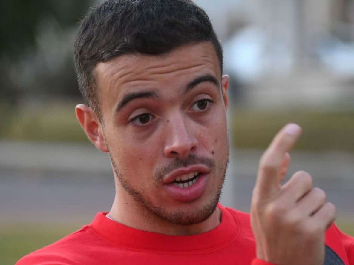Franco Di Santo, goleador de San Lorenzo, descarto para el duelo contra River Plate. / José Gutiérrez (Los Andes).
