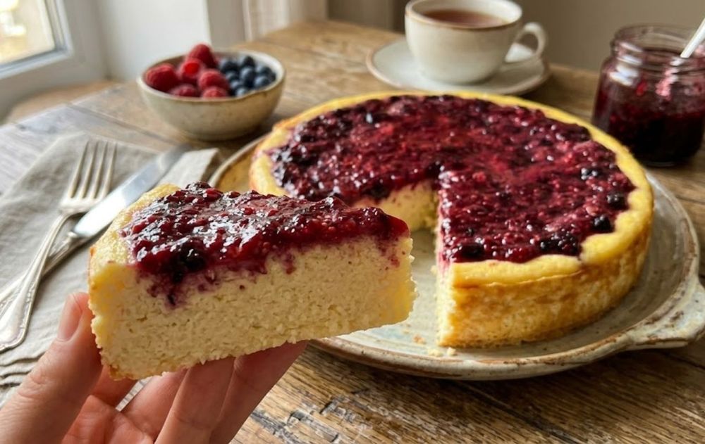 tarta de ricota casera