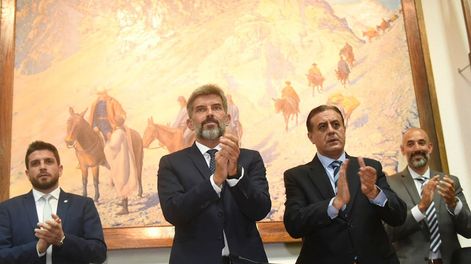 Ulpiano Suarez en la apertura sesiones ordinarias del HCD.