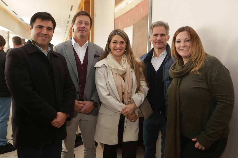 Sancor Seguros'tan Francisco Cruz, Cardoso & Bustelo'dan Juan Cruz Cardoso, Conquerix'ten Alejo Cardoso, Paula Menegazzo ve Candice Hall.