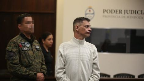 Los Andes | Omar Maximiliano Roggerone es juzgado por el homicidio de David Piroli. Gentileza Poder Judicial.