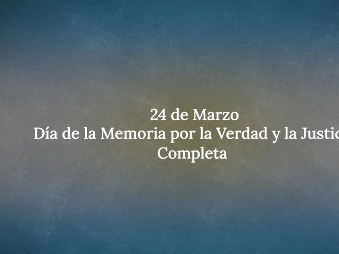 El Gobierno prepara un mensaje de memoria completa en el marco del 24 de marzo.