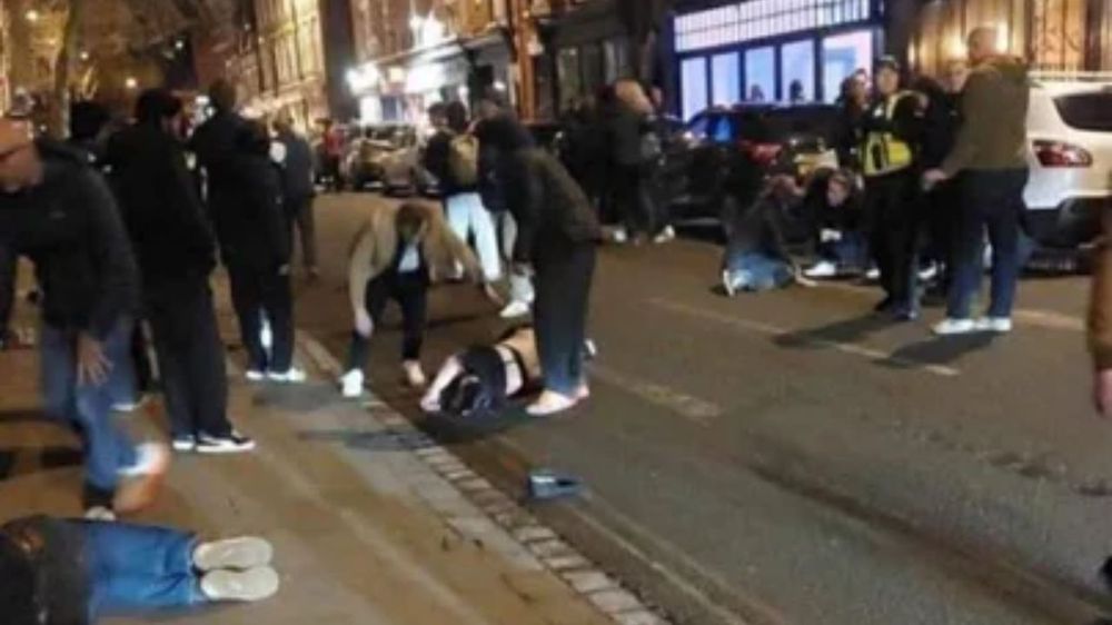 Un hombre arrolló a una multitud en Inglaterra.