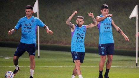 El Papu Gómez se perfila para ser titular en el debut de la Selección Argentina ante Arabia Saudita.