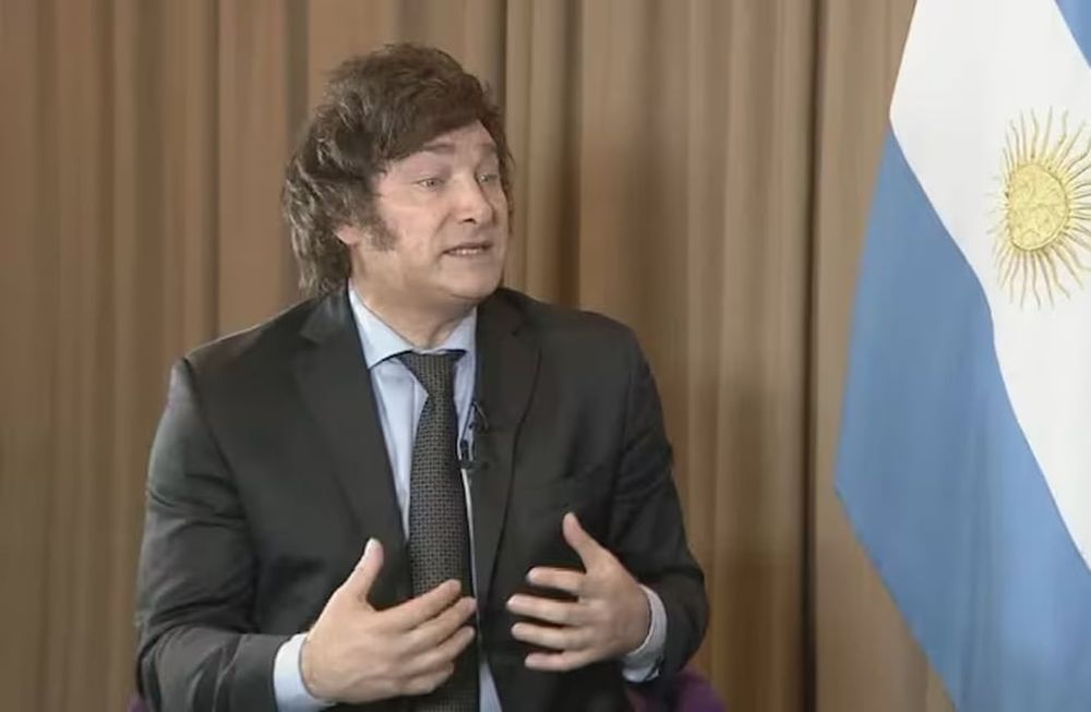 Javier Milei en TN