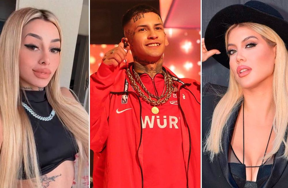 A Tamara Báez no le gustó nada que Wanda Nara vuelva a comentarle las fotos al cantante de cumbia. - Gentileza