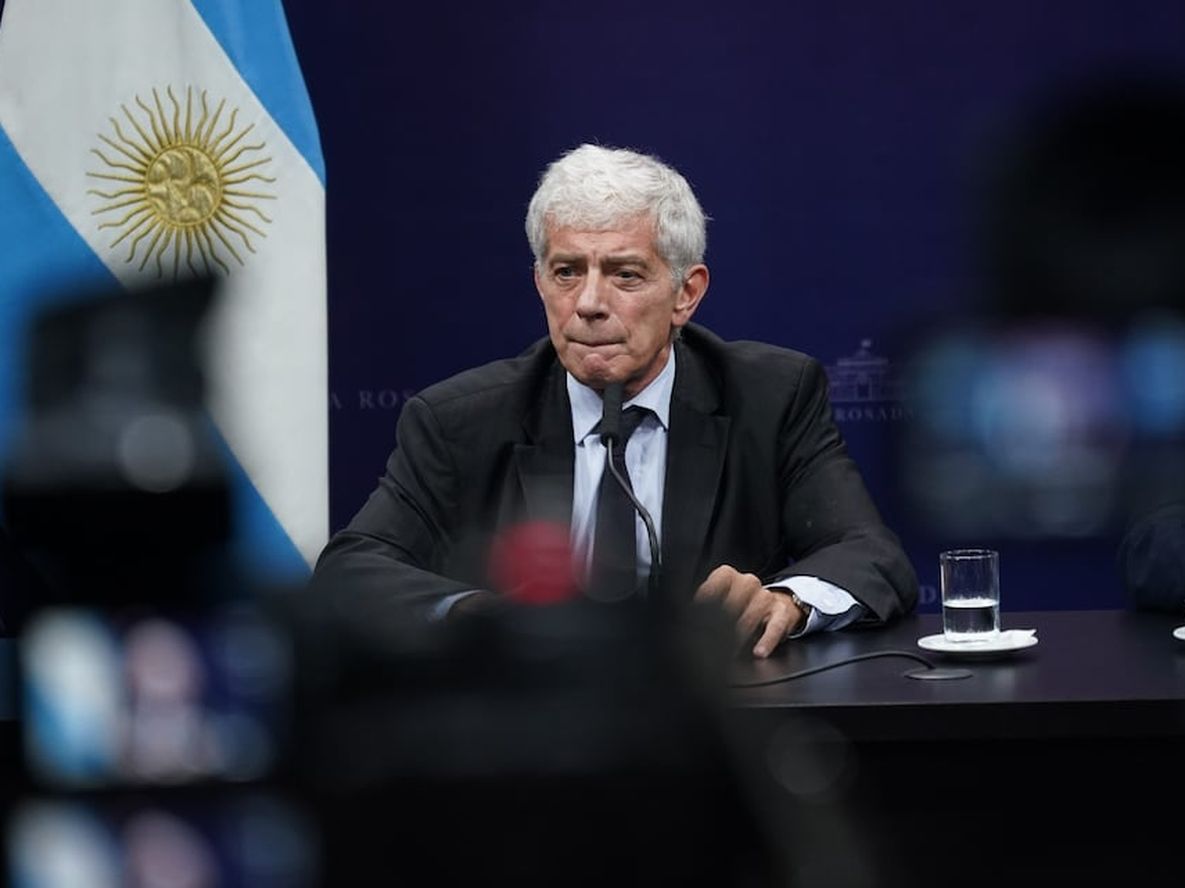 El ministro de Justicia, Mariano Cúneo Libarona.