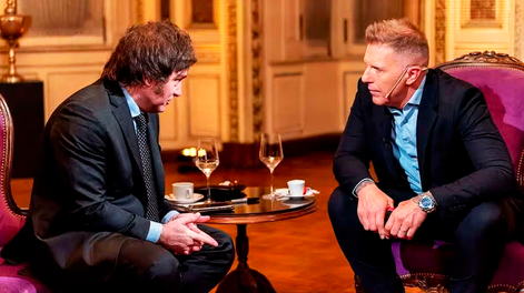 Javier Milei dará clases públicas con Alejandro Fantino como entrevistador.