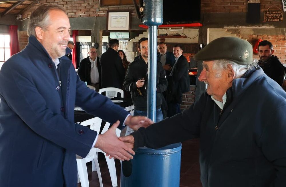 Matías Stevanato se reunió con José “Pepe” Mujica