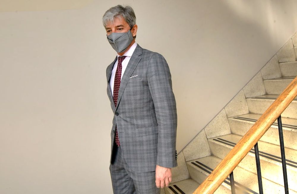 El juez federal mendocino Walter Bento fue procesado como presunto líder de una asociación ilícita dedicada al cobro de coimas a cambio de beneficios judiciales.Foto: Orlando Pelichotti / Los Andes