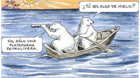 La variación térmica y el estado de los glaciares