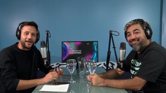 Pablo Philippens y Rodrigo Olmedo, periodistas de Los Andes.