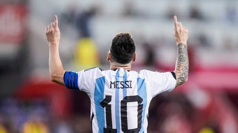 Lionel Messi llevará la 10 en la Selección Argentina.
